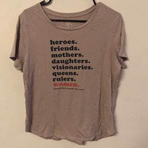 Old Navy Tops - Old Navy International Women's Day tee Old Navy Tops - Old Navy International Women's Day tee